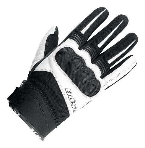 Büse Open Road Evo Crosshandschuh schwarz/weiß 06