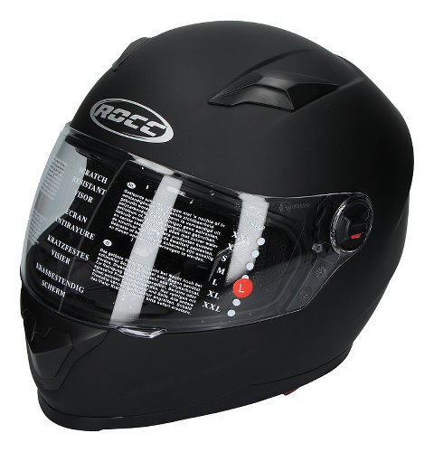 ROCC 320 Integralhelm matt schwarz XL NML