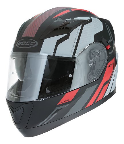 ROCC 416 Integral Helmet Matt Black/Red XS