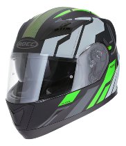 ROCC 416 Integral Helmet Matt Black/Green XS