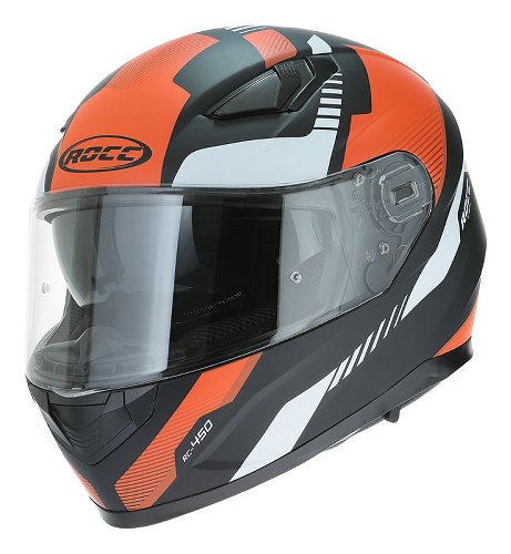 ROCC 453 Integral Helmet Matt Black/Orange L