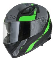 ROCC 453 Integral Helmet Matt Black/Green M