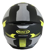 ROCC 453 Integral Helmet Matt Black/Neon Yellow S