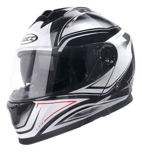 ROCC 661 Klapphelm weiß/schwarz XS NML