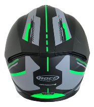 ROCC 861 Integral Helmet Matt Black/Green XS