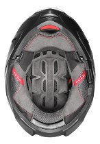 ROCC 981 Klapphelm Matt Schwarz/Rot S