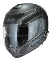 ROCC 981 Flip-Up Helmet Matt Black/Grey XS
