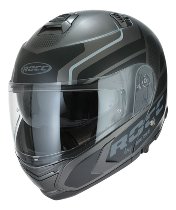 ROCC 981 Flip-Up Helmet Matt Black/Grey XL