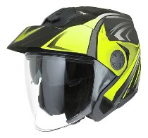 ROCC 271 Jet Helmet Matt Black/Neon Yellow S