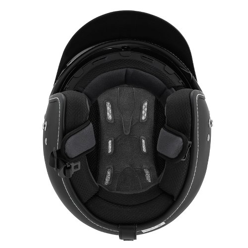 Casco jet ROCC Classic PRO negro mate XS