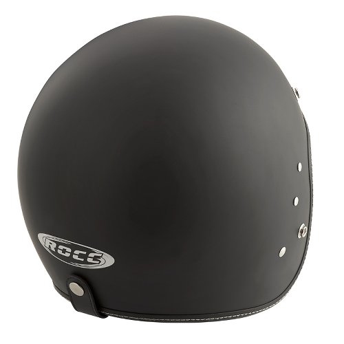 Casco jet ROCC Classic PRO negro mate XS