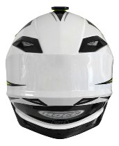 ROCC 712 Cross Helmet Neon Yellow/White L