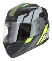 ROCC 42 Junior Integral Helmet Matt Black/Neon Yellow 50