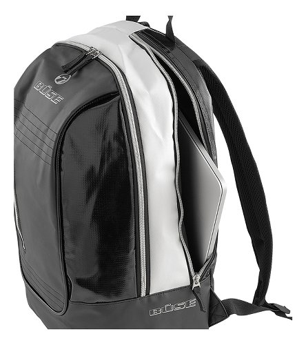 Büse Backpack Town black/white NML