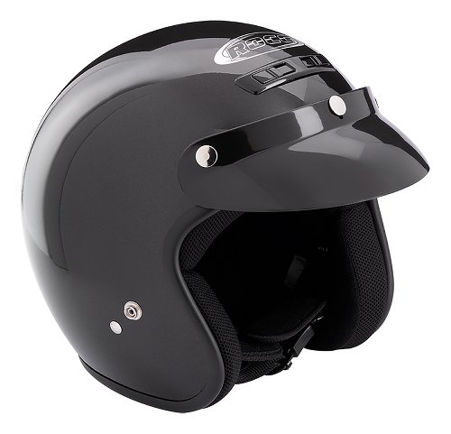 ROCC Classic jet helmet black XS NML