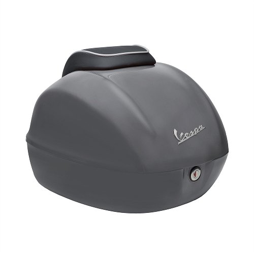 Vespa Topcase 32lts small, gris - matt