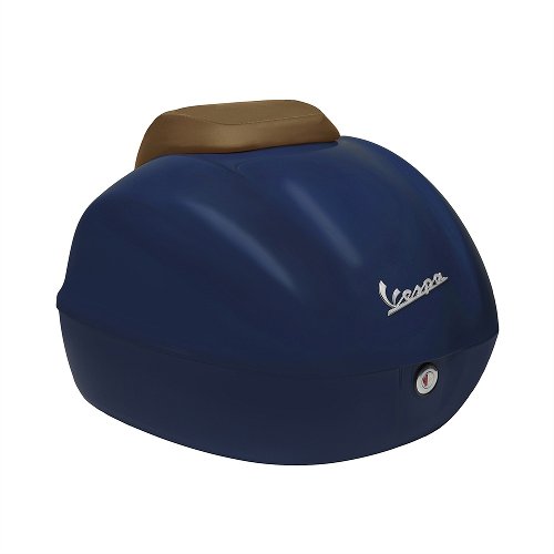Vespa Topcase 32lts piccolo, blu profondo