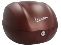 Topcase Vespa 32lts smal, marron métallique