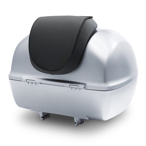 Vespa topcase 32lts pequeño, gris plata