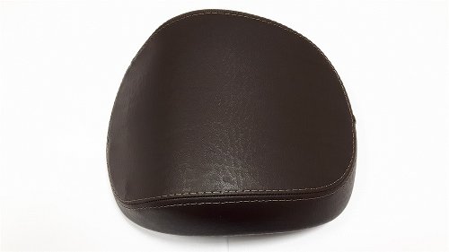 Top case Vespa, rembourrage dorsal - marron