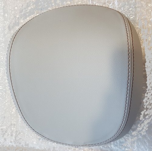 Vespa Topcase, Rückenpolster - grau