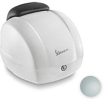 Topcase Vespa 36lts, dossier marron inclus - gris