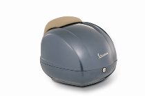Vespa topcase 36lts, incl. respaldo marrón - gris