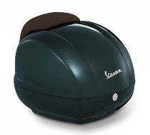Vespa topcase 36lts, incl. respaldo negro - verde touning