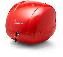 Vespa top case 36lts, incl. respaldo - Dragon rojo