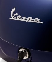 Vespa top case 36lts, incl. respaldo - azul oscuro