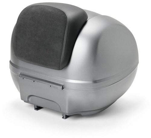 Vespa Topcase 36lts, inkl. Rückenpolster -  Travolgente grau
