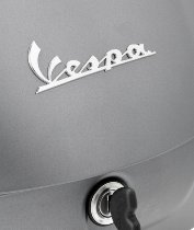 Vespa Topcase 36lts, inkl. Rückenpolster -  Travolgente grau