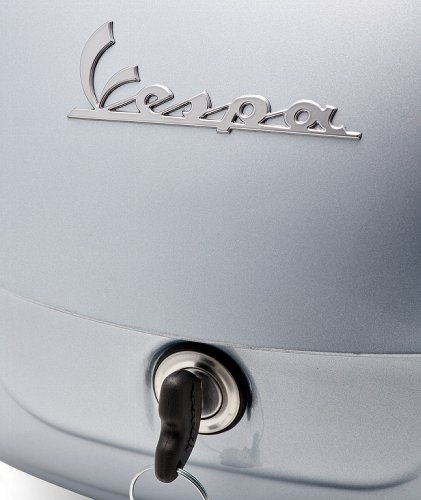 Bauletto Vespa 36lts, incl. cuscino posteriore - Grigio