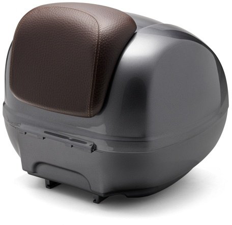 Bauletto Vespa 36lts, incl. cuscino posteriore - Grigio