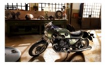 Moto Guzzi kit carénage complet, vert olive - V7 III