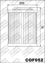 Champion filtro de aceite COF052 - Aprilia 1000 RSV Mille