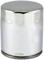 Champion filtro de aceite COF070C, crome - Harley/Buell