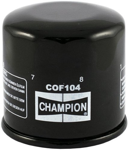 Champion Filtre à huile COF104 - Honda, Kawasaki, Yamaha, Su