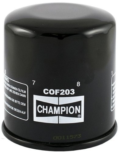 Champion Filtro de aceite COF203 - Honda, Kawasaki,