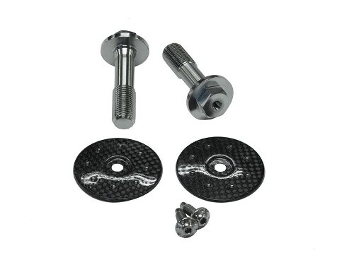 Carbonworld frame plug, front, carbon suitable for Ducati Panigale / Streetfighter V4