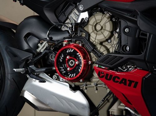 Cache optique Carbonworld pour embrayage pour Ducati