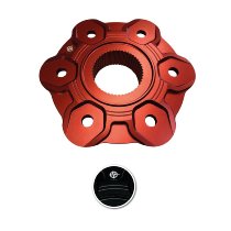 Carbonworld Kettenradadapter geeignet für Ducati