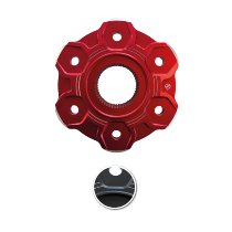 Carbonworld Kettenradadapter, bicolor geeignet für Ducati Panigale / Streetfighter V4