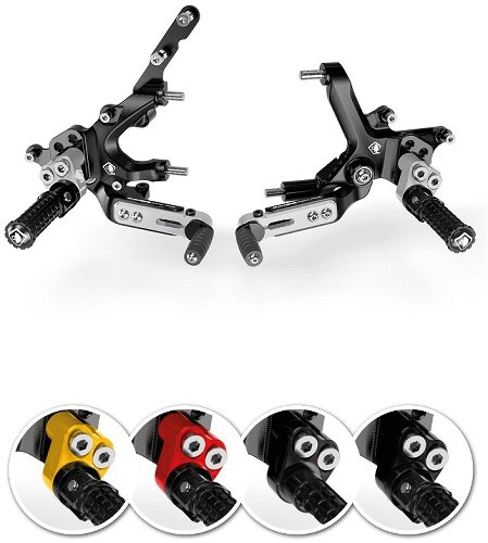 Ducabike adjustable rearset SF V2