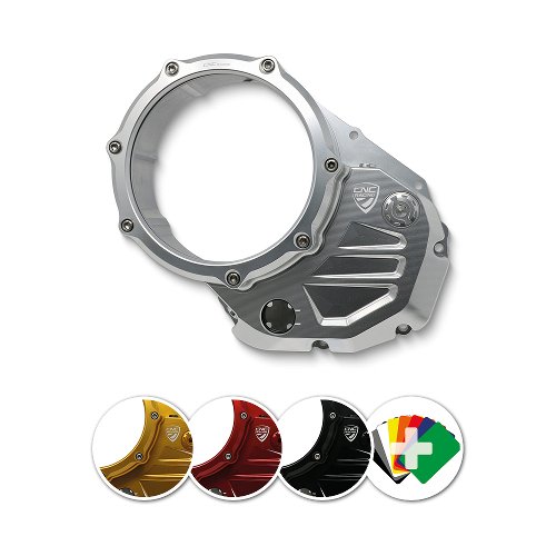 CNC Racing Cubierta transparente baño de aceite embrague - Ducati