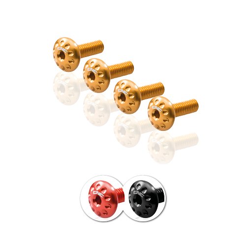 CNC Racing Screw set, M5x12, 4 pcs, various applications - Ducati, MV Agusta