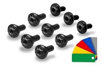 CNC Racing Screw kit, lower fairing,9 pcs. - Aprilia RS 660