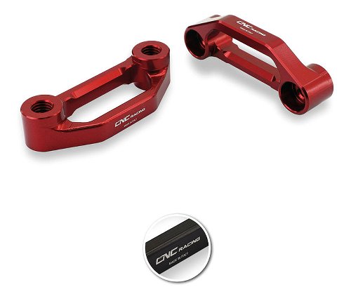 Piastre di copertura CNC Racing per pedane posteriori, 2 pezzi - Ducati Streetfighter, Panigale V4