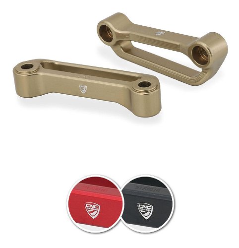 Piastre di copertura CNC Racing per pedane posteriori, 2 pezzi - MV Agusta Superveloce 800