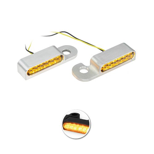 Indicatore di direzione a LED per cruscotto, tipo 1 adatto per Harley Davidson CVO